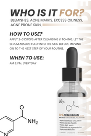 Niacinamide 10% Face Serum 30ml
